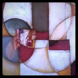 Canvas: DeRosier Abstract Art 40x40